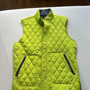 TAILORBYRD Men's Classic Diamond Quilted Vest Lyme (M) NWT